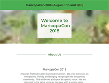 Tablet Screenshot of maricopacon.com